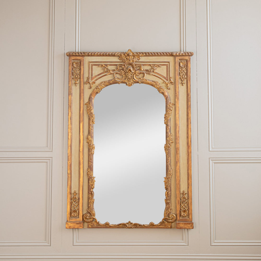 Louis XV Style Trumeau Mirror Frame - La Maison London
